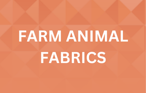 Farm Animal Fabric Panels