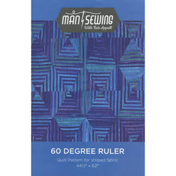 60 Degrees Quilt Pattern from Man Sewing