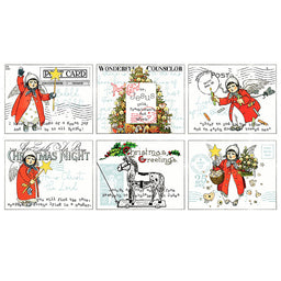 All About Christmas - Christmas Placemat Multi Digitally Printed Panel