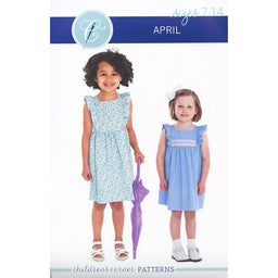 April Dress Pattern Size 7 - 14 Primary Image