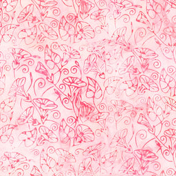 Artisan Batiks Hummingbird Lane - Flowers Pink Yardage