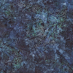Artisan Batiks - Serenity Lake Water Texture Midnight Yardage