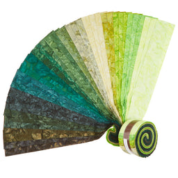 Artisan Batiks Solids - Prisma Dyes Rainforest Roll Up