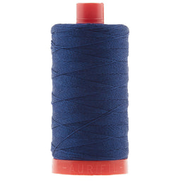 AURIfil 12 WT Cotton Large Spool Thread Navy