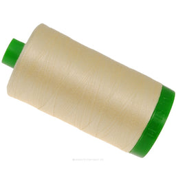 Aurifil 40 WT Cotton Mako Large Spool Thread Butter