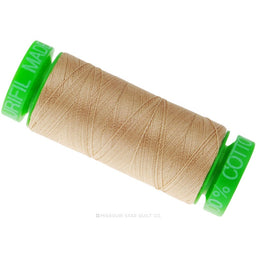 Aurifil 40 WT Cotton Mako Spool Thread Beige