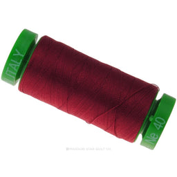 Aurifil 40 WT Cotton Mako Spool Thread Burgundy