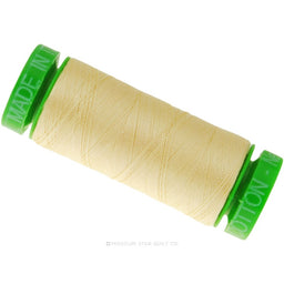 Aurifil 40 WT Cotton Mako Spool Thread Butter