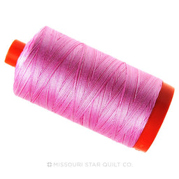 Aurifil 50 WT Cotton Mako Large Spool Thread Bubblegum