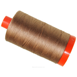 Aurifil 50 WT Cotton Mako Large Spool Thread Cafe au Lait