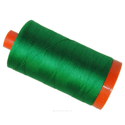 Aurifil 50 WT Cotton Mako Large Spool Thread Green