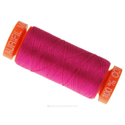 Aurifil 50 WT Cotton Mako Spool Thread Fuchsia