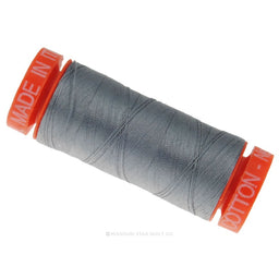 Aurifil 50 WT Cotton Mako Spool Thread Grey