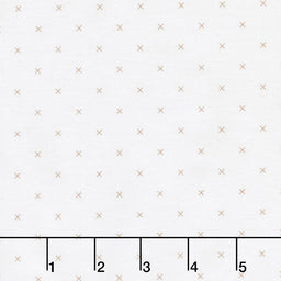 Bee Backgrounds - Crossstitch Brown Yardage