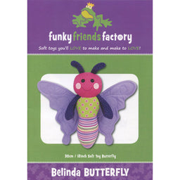 Belinda Butterfly Funky Friends Factory Pattern