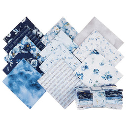 Blue Breeze Fat Quarter Crystals