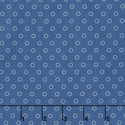 Blue Sky - Bubbles Full Moon Yardage