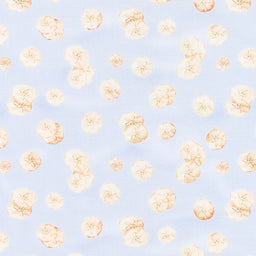 By the Seashore - Sand Dollars Light Denim Yardage