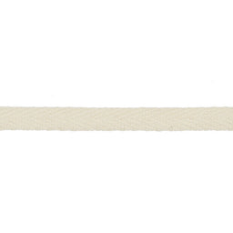 1/4" Cotton Twill Tape - Ivory Primary Image