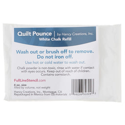 Chalk Pounce Refill White