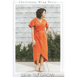 CharliAnne Wrap Dress Pattern Primary Image