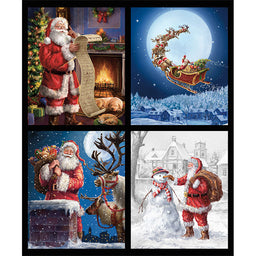 Christmas Time is Here - Christmas Pillow Multi Digitally Printed Panel