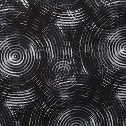 Circle Play - Circle Black Tonal 108" Wide Backing