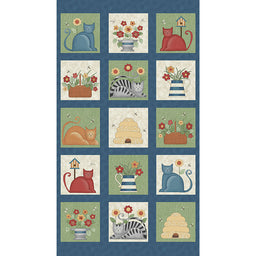 Colorful Cats - Cats Block Multi Panel