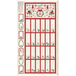 Comfort & Joy - Advent Calendar Natural Panel