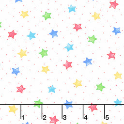 Comfy Flannel® - Stars Multi Yardage Primary Image