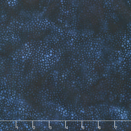 Constellations Batiks - Mini Dot Navy Yardage