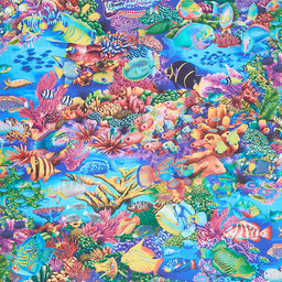 Coral Canyon - Coral Reef Multi Digitally Printed Yardage