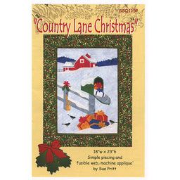 Country Lane Christmas Pattern
