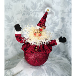 Cranberry Santa Ice Cream Shot® Ornament Kit