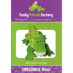 Crocodile Steve Funky Friends Factory Pattern
