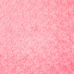 Cuddle® Embossed Rose - Paris Pink 60" Minky Yardage