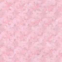 Cuddle® Embossed Rose - Pink 60" Minky Yardage