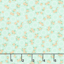 Darlene's Favorites - Flowers Aloe Yardage