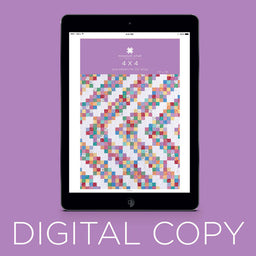 Digital Download - 4 x 4 Quilt Pattern by Missouri Star