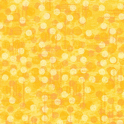 Dot Jot - Tonal Texture Medium Yellow Yardage