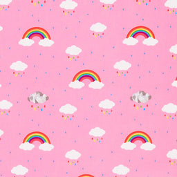 Dream - Rainbow Pink Yardage
