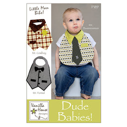 Dude Babies! Bib Pattern