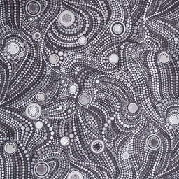 Effervescence - Dots Pepper Digitally Printed 108" Wide Backing