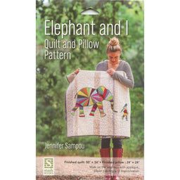 Elephant and I Quilt and Pillow Pattern