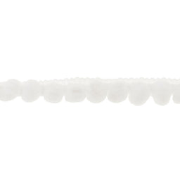 Baby Pom Fringe - White Trim Primary Image