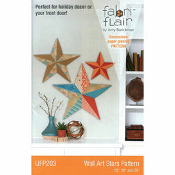 Fabriflair Wall Art Stars Pattern