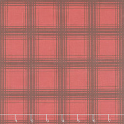 Farmhouse Christmas - Plaid Red Yardage