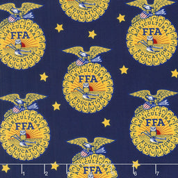 FFA Forever Blue - FFA Emblem Blue Yardage