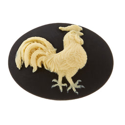 Folk Art Rooster Needle Minder