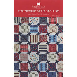 Friendship Star Sashing Pattern by Missouri Star